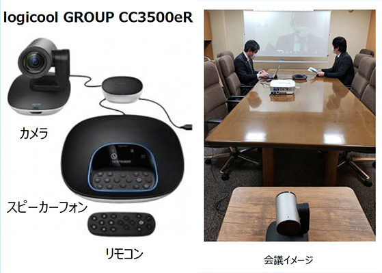logicool GROUP CC3500eR会議システム logicool GROUP CC3500eR